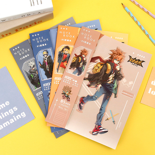 七创社 凹凸世界官方正版动漫周边B5胶装本日记事本笔记本子