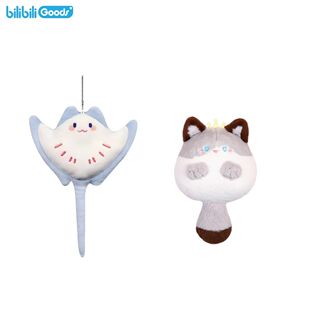 官方正版 BEMOE猫耳FM LASER 大乔毛绒玩偶 猫猫团鱼哥毛绒挂件