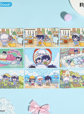 官方正版 时光代理人动画 M.O.D系列 欢迎光临 明信片套组谷子