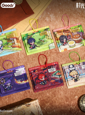 正版时光代理人动画 M.O.D系列 Map of Dreams亚克力角色吊卡挂件