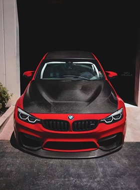 宝马4系M3M4F80F82F83mp款gts款干碳机盖靠椅升级前包角