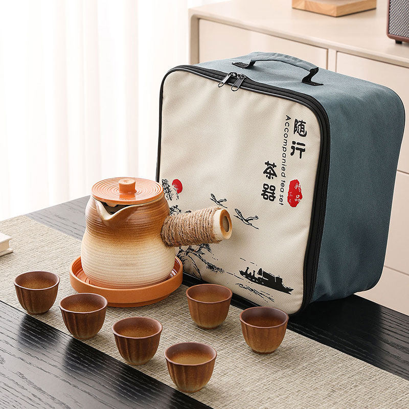 收纳包围炉煮茶壶器具全套陶瓷烤茶壶