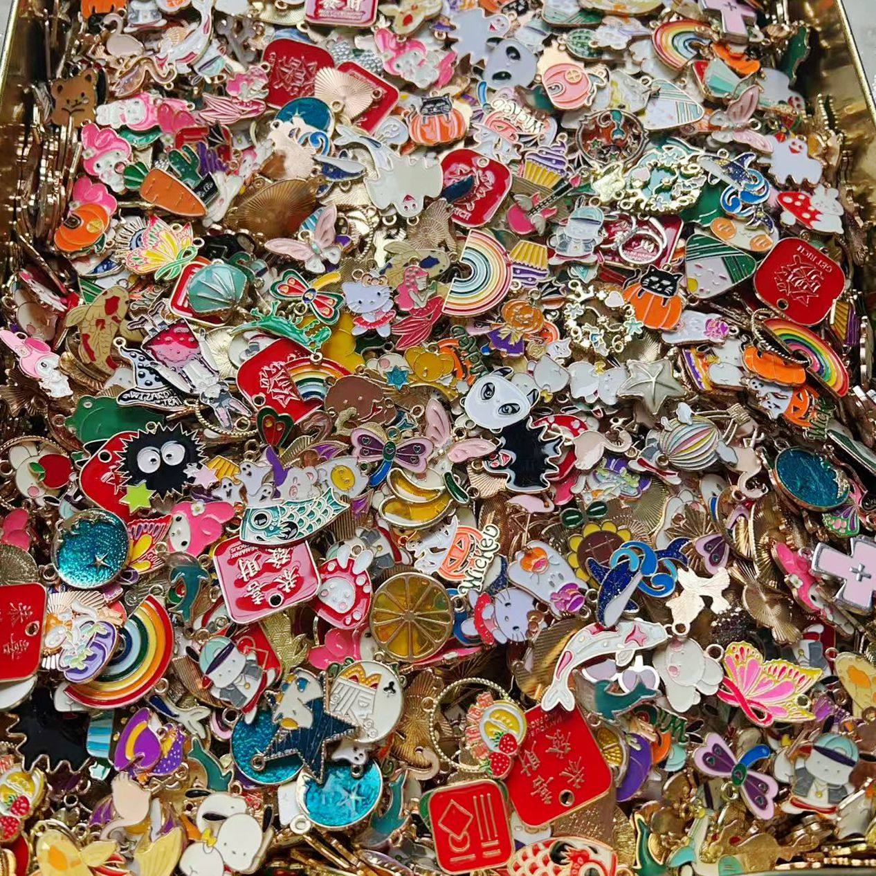 50个/份杂款不许愿多尺寸混单孔通孔合金滴油手工DIY挂件配件,饰品/流行首饰/时尚饰品新,其他DIY饰品配件,淘宝优惠券,粉丝福利购,淘宝优惠卷