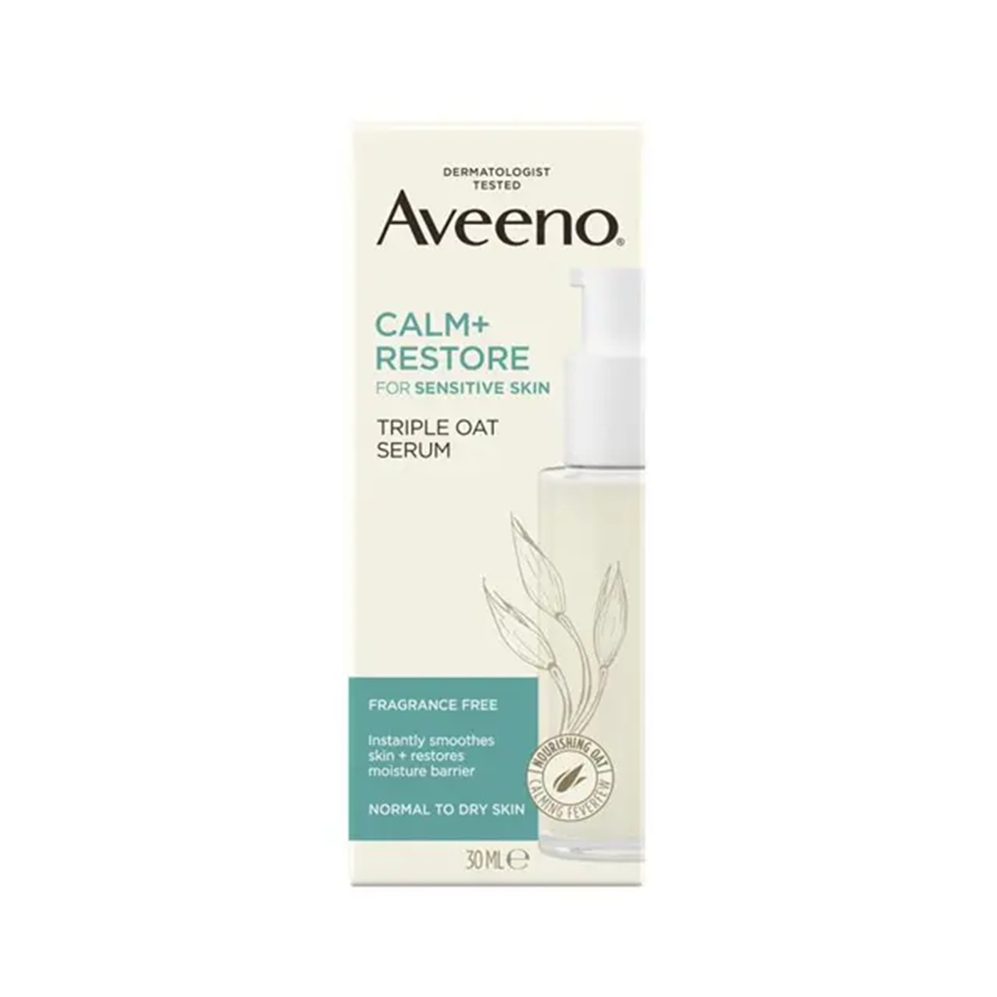 Aveeno Calm+Restore Triple Oat Serum 30mL 液态精华 澳洲代购