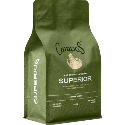 Campos Superior Coffee Beans 500g 咖啡豆 澳洲代购
