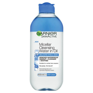Garnier Micellar Cleansing Water in Oil Eyes & Skin 400ml