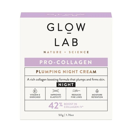 Glow Lab Pro Collagen Plumping Night Cream 50g 晚霜 澳洲代购