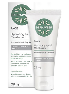 DermaVeen Face Hydrating Moisturiser 75ml 补水乳液 澳洲代购