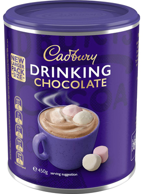 Cadbury Drinking Chocolate 450g 吉百利热巧克力饮品澳洲代购