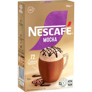 Nescafe Mocha Coffee 雀巢咖啡 摩卡速溶咖啡 180g 澳洲代购