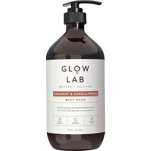 Glow Lab Coconut & Sandalwood Body Wash 900mL 沐浴露澳洲代购