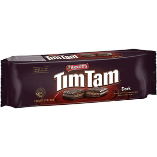 Arnott's Tim Tam Dark Chocolate Biscuits 200g 黑巧克力饼干