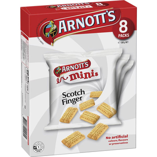 Arnott's Mini Scotch Finger Multipack Biscuits饼干澳洲8 Pack