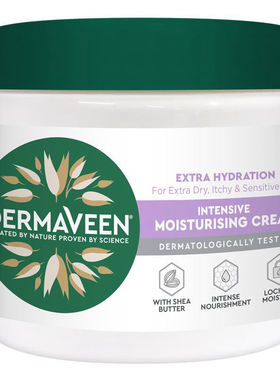 DermaVeen Intensive Extra Hydration Moisturising Cream 450g