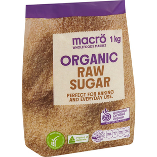 Macro Organic Raw Sugar Organic 1kg有机蔗糖原糖烘焙 澳洲代购