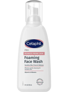 Cetaphil Pro Redness Prone Skin Foaming Face Wash 236ml 洁面