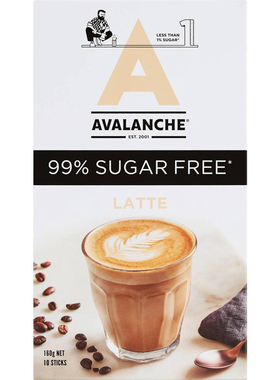澳洲Avalanche 99% Sugar Free Vanilla Chai Latte 香草热巧克力