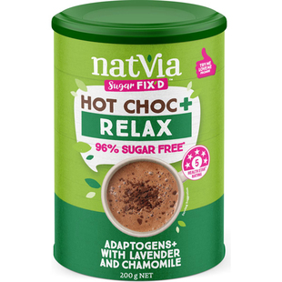 Natvia Relax Drinking Chocolate 200g 热巧 澳洲代购