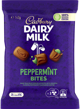 Cadbury Peppermint Bites 澳洲代购吉百利薄荷巧克力 142g