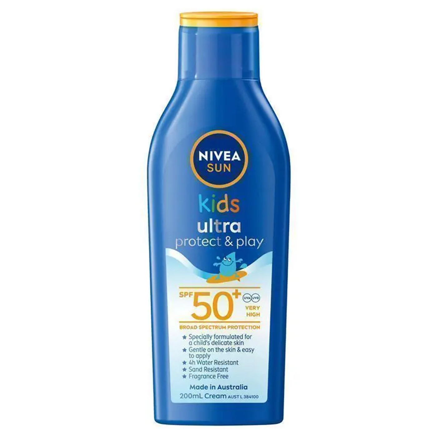 NIVEA Sun SPF 50+ Kids Protect & Play Ultra Beach防晒霜200ml