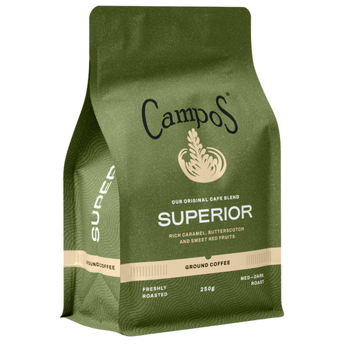 Campos Superior Ground Coffee 250g 咖啡粉 澳洲代购