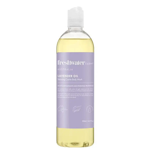 Freshwater Farm Lavender Oil Body Wash 500ml 沐浴露 澳洲代购