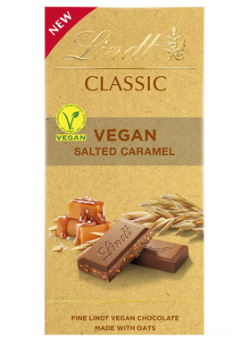 Lindt Classic Vegan Salted Caramel Chocolate 100g 巧克力