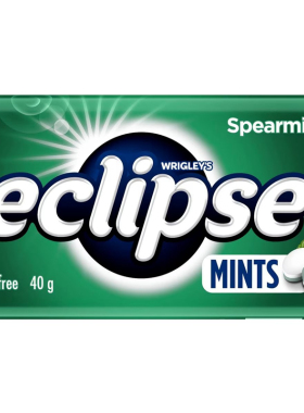 Eclipse Spearmint Sugar Free Mints Tin 40g 薄荷糖 澳洲代购