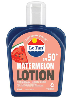Le Tan SPF50+ Watermelon Sunscreen Lotion 125ml 西瓜防晒乳