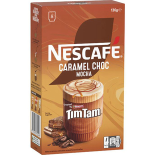 Nescafe Caramel Choc Mocha Tim Tam Coffee 焦糖摩卡速溶咖啡
