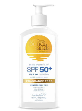 Bondi Sands Spf50+ Fragrance Free Sunscreen Lotion 500ml防晒
