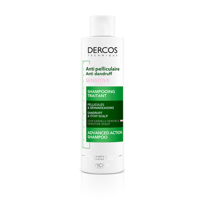 Dercos Anti-Dandruff Shampoo for Sensitive Scalp 200mL洗发水