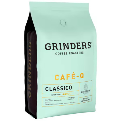 Grinders Cafe Q Classico Coffeee Beans 500g 咖啡豆 澳洲代购