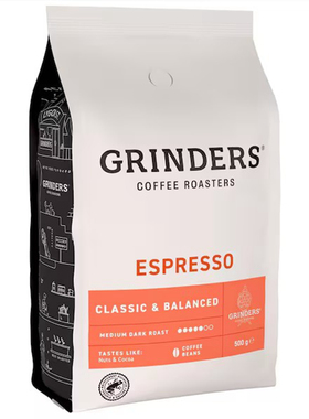 Grinders Espresso Coffee Beans 500g 咖啡豆 澳洲代购