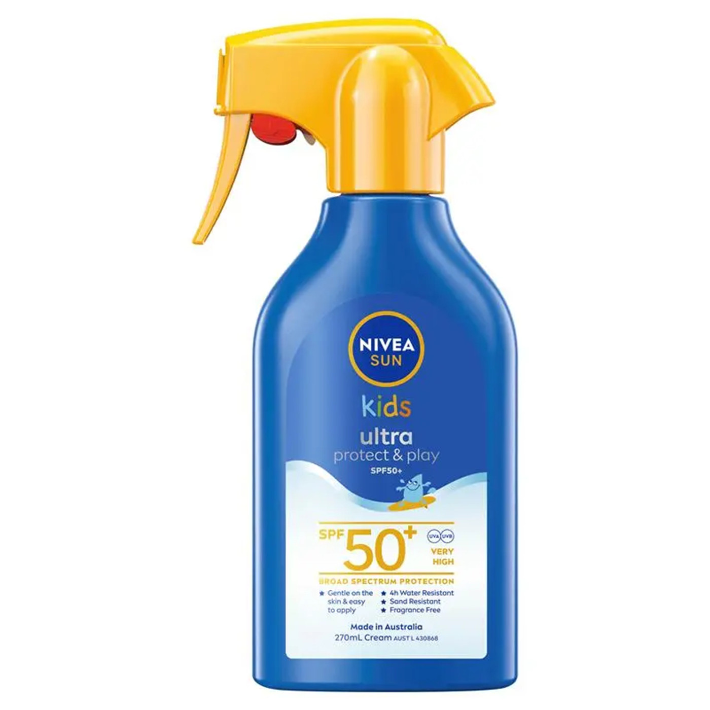 NIVEA Sun Kids Ultra Protect & Play SPF50+ 270ml 防晒霜 澳洲