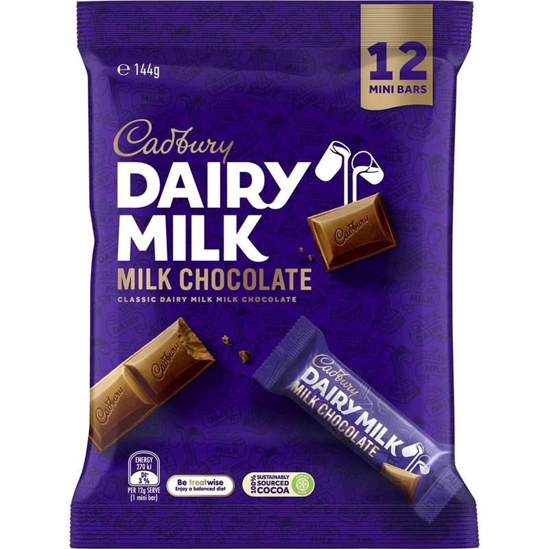 Cadbury牛奶味巧克力澳洲代购