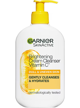 Garnier Skin Active Brightening Cream Cleanser  250mL洗面奶
