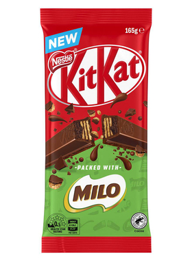 Kitkat Packed With Milo 165g 巧克力 澳洲代购