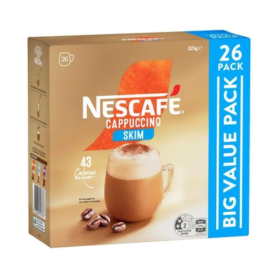 Nescafe速溶咖啡卡布奇诺澳洲