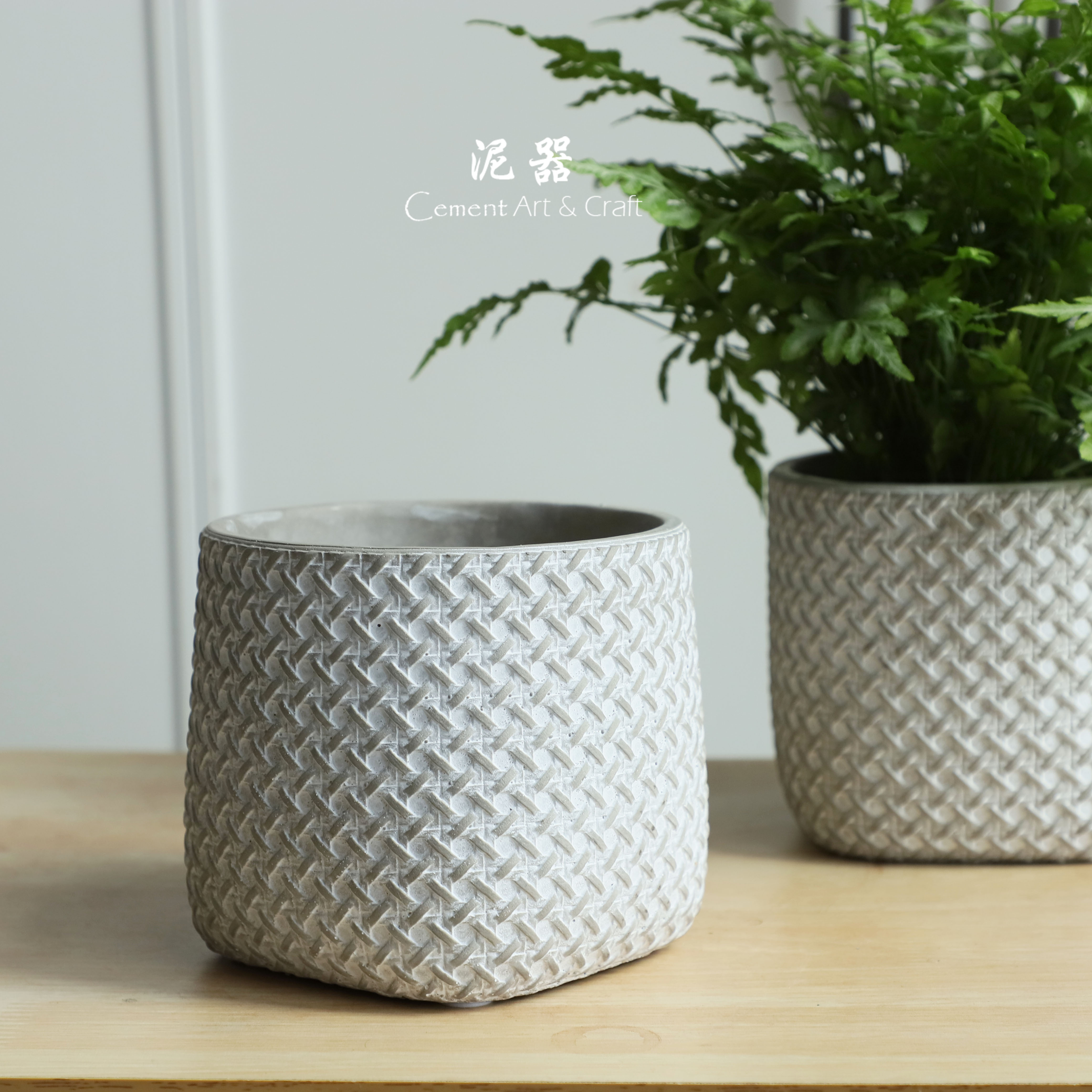 泥器水泥北欧透气花盆厂家直销