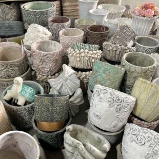 3.18更新 孤品水泥花盆 水泥花盆外贸原单尾货