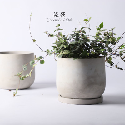 泥器水泥北欧透气花盆厂家直销