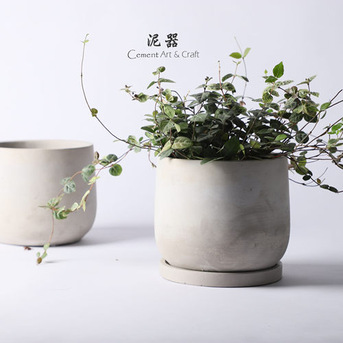泥器水泥北欧透气花盆厂家直销