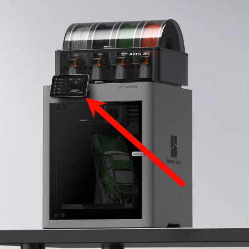 适用于BambuLab拓竹P2S 3D打印机器注意图片钢化膜防爆膜护眼膜屏幕保护膜软膜防刮高清膜