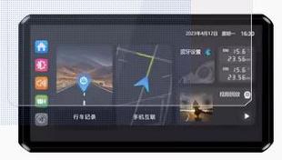 适用突破者M12Pro M2PRO摩托车行车记录仪6.1寸仪表钢化膜防爆膜护眼膜屏幕保护膜软膜防刮高清膜