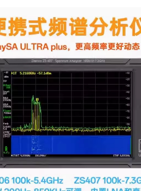 适用于tinySA ULTRA Plus ZS406 ZS407手持频谱分析仪钢化膜防爆膜护眼膜屏幕保护膜软膜防刮高清膜
