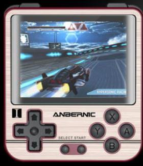 适用于周哥RG280v开源掌机ps1钢化膜 防爆护眼膜防蓝光屏幕高清膜