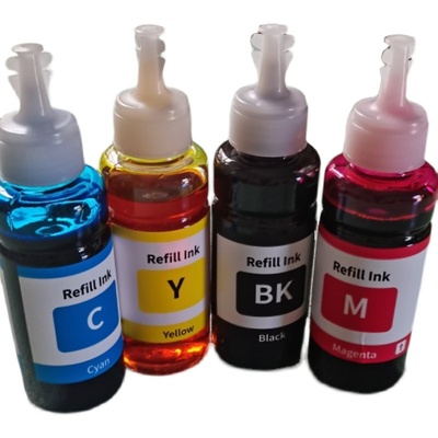 通用四色墨仓式打印机爱普生墨水