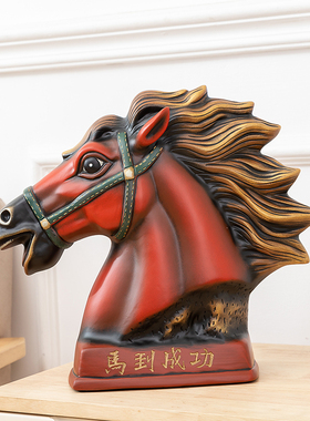 招财创意玄关办公室大气风工艺品