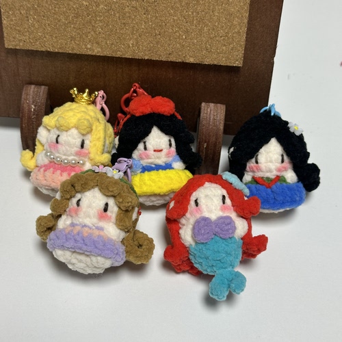 Disney迪士尼公主手工钩织
